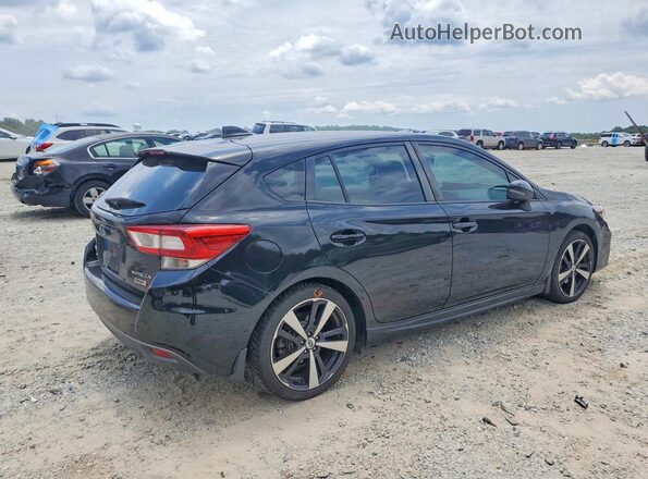 4S3GTAL67H3750372 2017 SUBARU IMPREZA Черный Задняя правая четверть