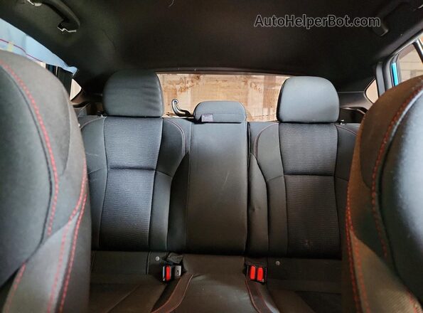 4S3GTAL68J3717192 2018 SUBARU IMPREZA Blue Rear seats view