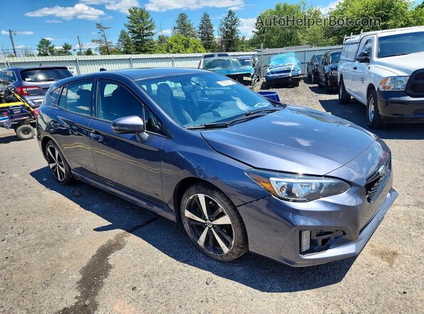 4S3GTAL69H1715747 2017 SUBARU IMPREZA Gray Przód prawy