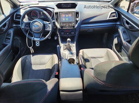 4S3GTAL69H1715747 2017 SUBARU IMPREZA Gray Widok deski rozdzielczej