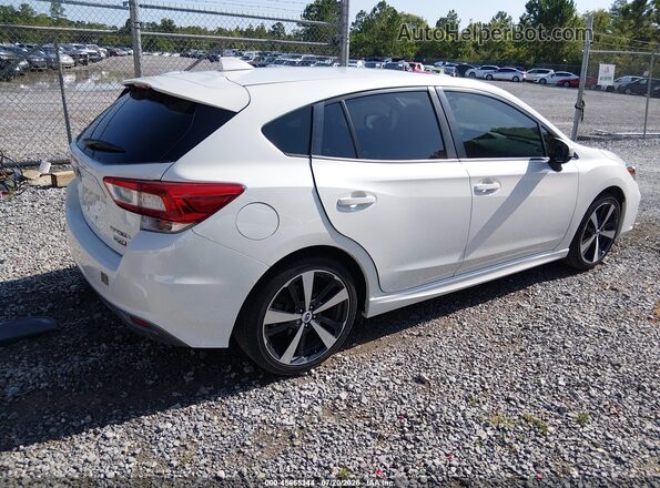 4S3GTAL6XJ3707585 2018 SUBARU IMPREZA White Trasero derecho