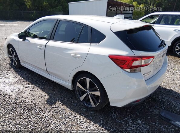 4S3GTAL6XJ3707585 2018 SUBARU IMPREZA White Trasero izquierdo