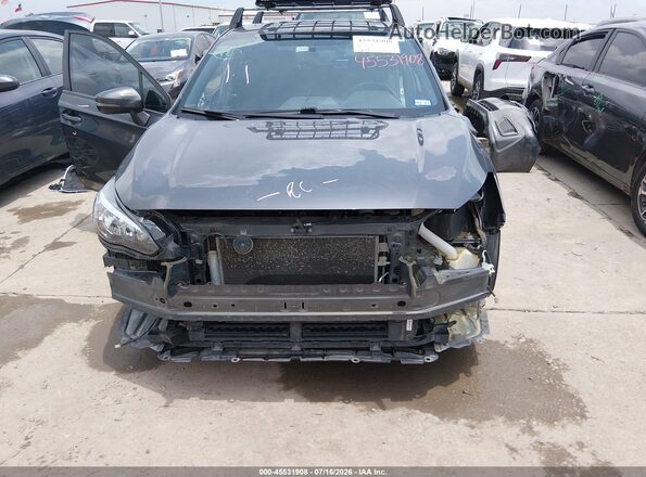 4S3GTAL6XJ3713287 2018 SUBARU IMPREZA Gray უკანა სალონის ხედი