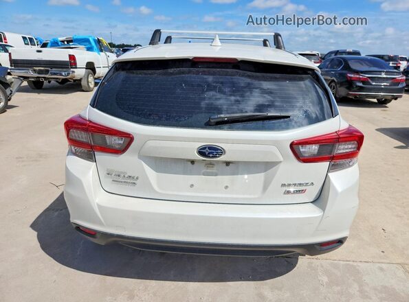 4S3GTAM60M3703676 2021 SUBARU IMPREZA White Rear view