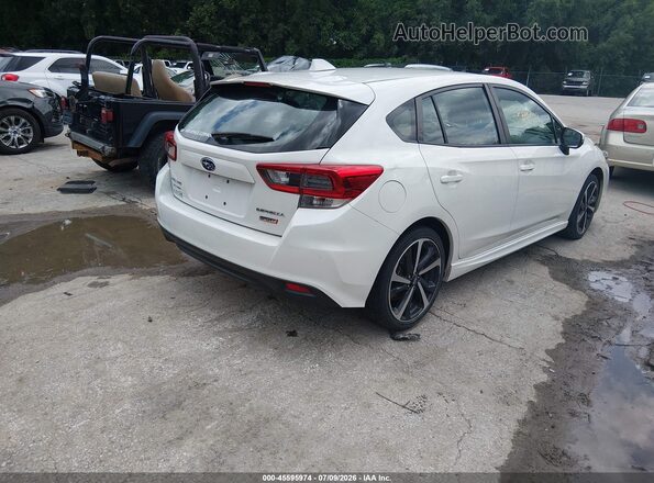 4S3GTAM61N3729026 2022 SUBARU IMPREZA White Trasero derecho