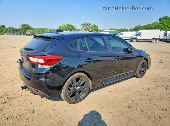 4S3GTAM62J3702279 2018 SUBARU IMPREZA Black Rear right