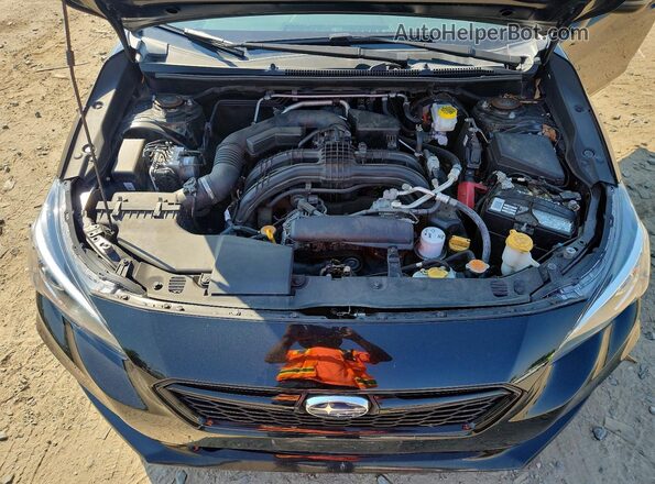 4S3GTAM62J3702279 2018 SUBARU IMPREZA Black Engine compartment view