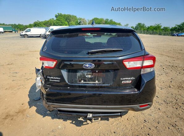 4S3GTAM62J3702279 2018 SUBARU IMPREZA Black Rear view
