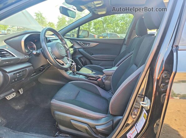 4S3GTAM62J3702279 2018 SUBARU IMPREZA Black Front interior view