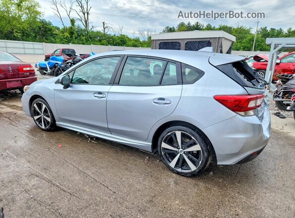 4S3GTAM63H3715830 2017 SUBARU IMPREZA Silver Tył lewy