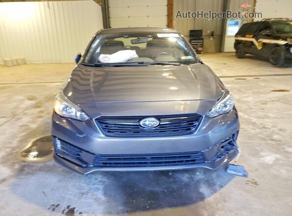4S3GTAM63N3726628 2022 SUBARU IMPREZA Gray Front view