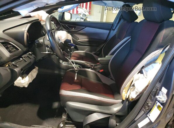 4S3GTAM63N3726628 2022 SUBARU IMPREZA Gray Front interior view