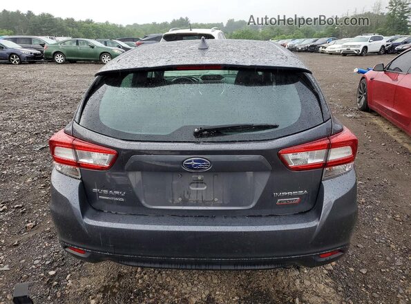 4S3GTAM64K3737181 2019 SUBARU IMPREZA Charcoal Հետևի տեսք