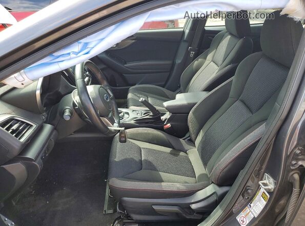 4S3GTAM64K3737181 2019 SUBARU IMPREZA Charcoal Սալոնի դիմացի տեսք