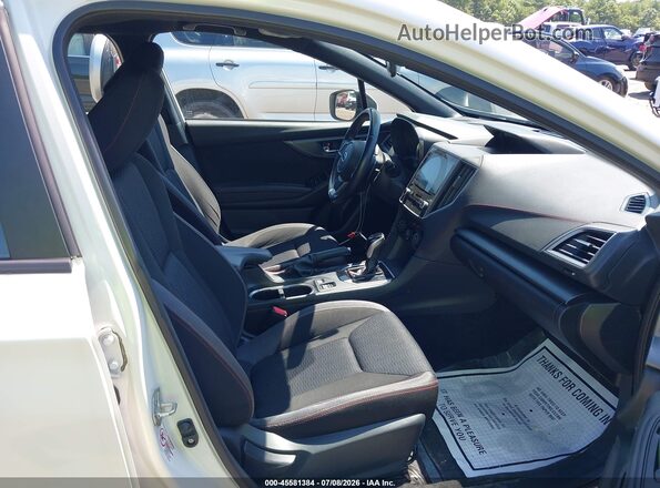 4S3GTAM64K3756300 2019 SUBARU IMPREZA White Vista interior delantera