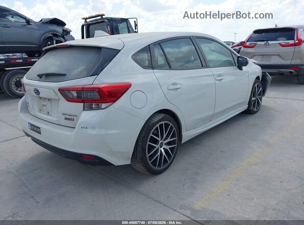 4S3GTAM64N3721695 2022 SUBARU IMPREZA Белый Задняя правая четверть