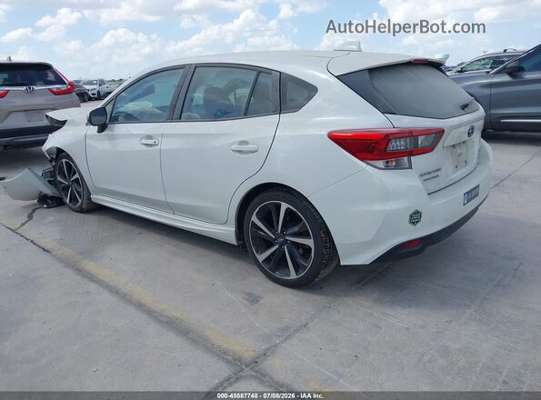 4S3GTAM64N3721695 2022 SUBARU IMPREZA Белый Задняя левая четверть