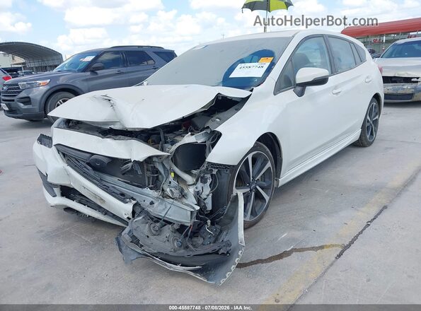 4S3GTAM64N3721695 2022 SUBARU IMPREZA Белый Вид спереди