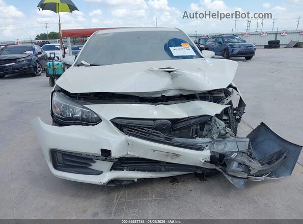 4S3GTAM64N3721695 2022 SUBARU IMPREZA Белый Вид щитка приборов