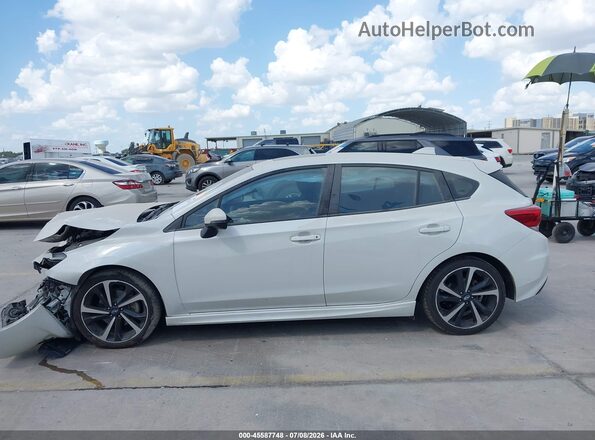 4S3GTAM64N3721695 2022 SUBARU IMPREZA Белый Панорамный вид салона 360°