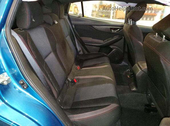 4S3GTAM65H3712489 2017 SUBARU IMPREZA Blue Widok tylnych siedzeń