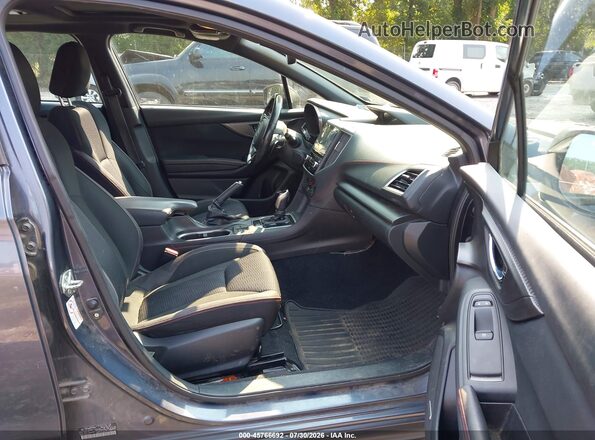 4S3GTAM65H3725839 2017 SUBARU IMPREZA Gray Սալոնի դիմացի տեսք