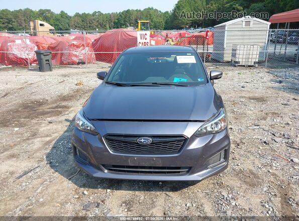 4S3GTAM65H3725839 2017 SUBARU IMPREZA Gray Դիմացի տեսք