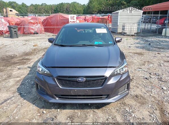 4S3GTAM65H3725839 2017 SUBARU IMPREZA Gray Սարքավորումների վահանակի տեսք