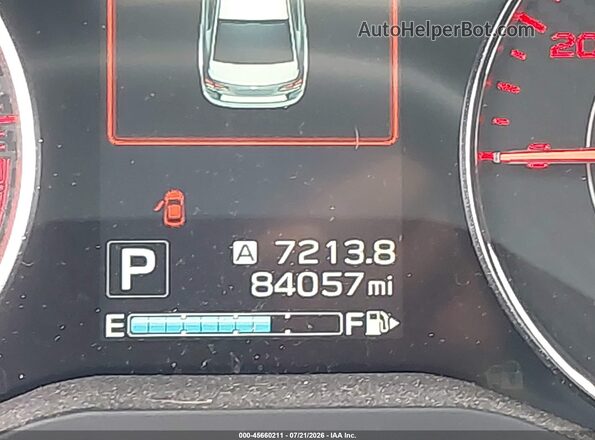 4S3GTAM66H3744481 2017 SUBARU IMPREZA Gray უკანა სავარძლების ხედი