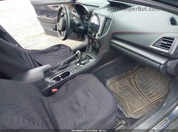 4S3GTAM66H3744481 2017 SUBARU IMPREZA Gray წინა სალონის ხედი