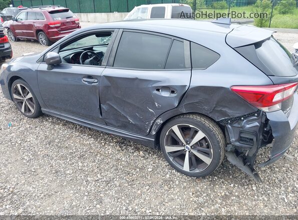 4S3GTAM66H3744481 2017 SUBARU IMPREZA Gray წინა ხედი