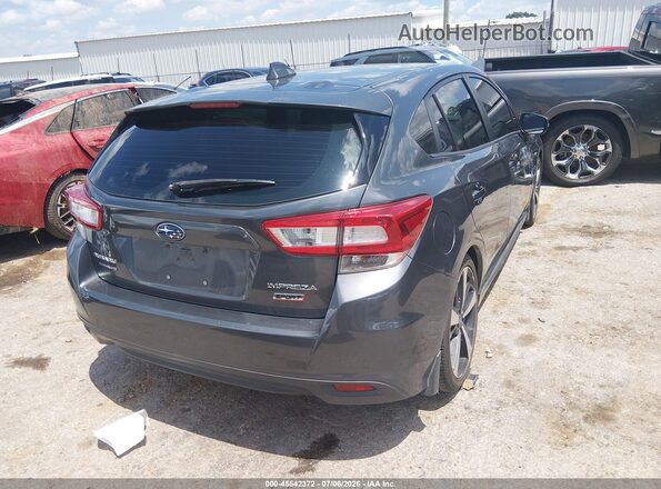 4S3GTAM66K3707759 2019 SUBARU IMPREZA Gray Հետևի աջ