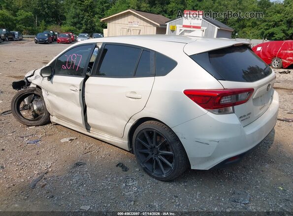 4S3GTAM66L3715779 2020 SUBARU IMPREZA Белый Задняя левая четверть