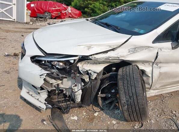 4S3GTAM66L3715779 2020 SUBARU IMPREZA Белый Вид спереди