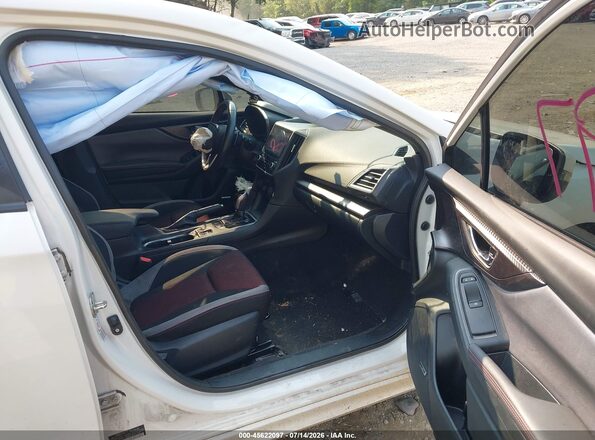 4S3GTAM66L3715779 2020 SUBARU IMPREZA Белый Вид салона спереди