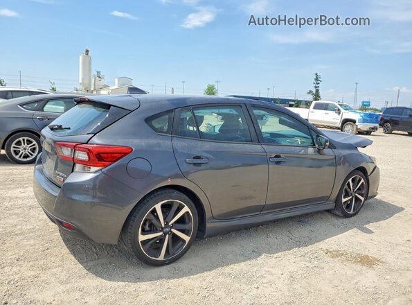 4S3GTAM66M3701561 2021 SUBARU IMPREZA Gray Tył prawy