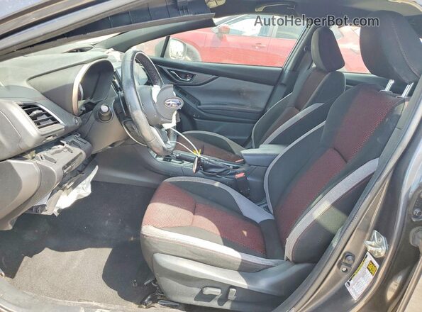 4S3GTAM66M3701561 2021 SUBARU IMPREZA Gray Widok wnętrza z przodu