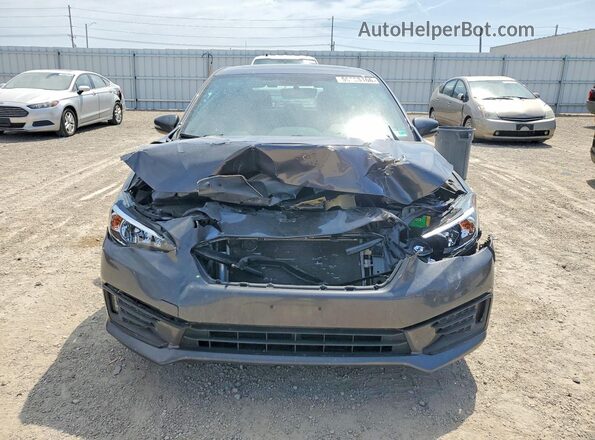 4S3GTAM66M3701561 2021 SUBARU IMPREZA Gray Widok z przodu