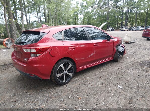 4S3GTAM67H3746210 2017 SUBARU IMPREZA Red უკანა მარჯვენა