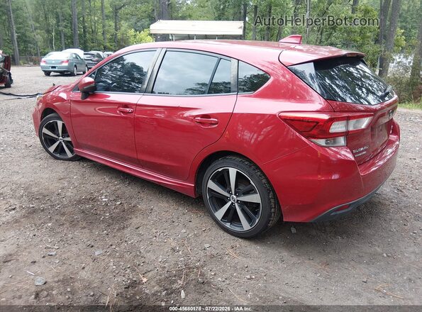 4S3GTAM67H3746210 2017 SUBARU IMPREZA Red უკანა მარცხენა