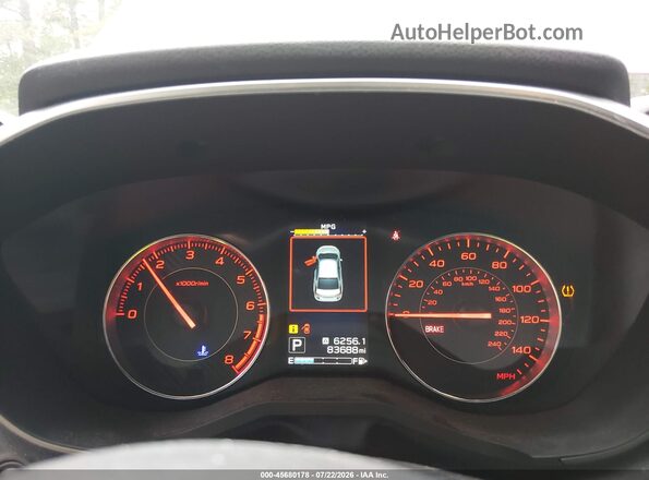4S3GTAM67H3746210 2017 SUBARU IMPREZA Red უკანა სავარძლების ხედი