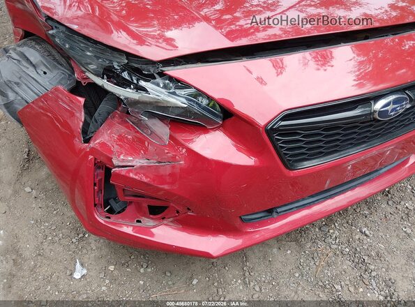 4S3GTAM67H3746210 2017 SUBARU IMPREZA Red წინა ხედი