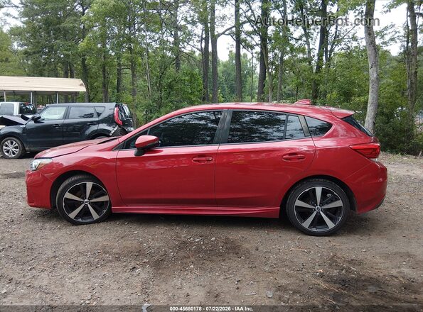 4S3GTAM67H3746210 2017 SUBARU IMPREZA Red სალონის 360-გრადუსიანი ხედი