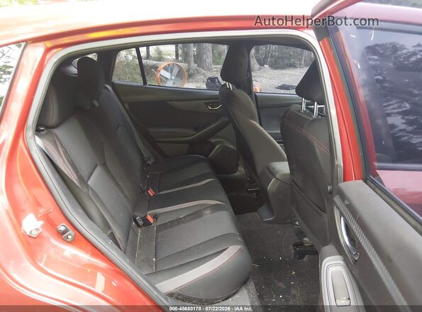 4S3GTAM67H3746210 2017 SUBARU IMPREZA Red VIN კოდის სტიკერის ხედი