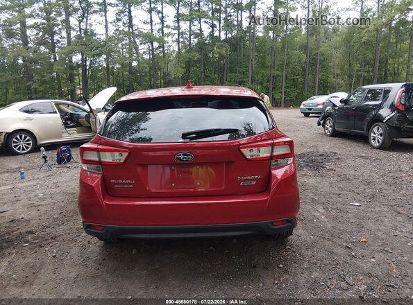 4S3GTAM67H3746210 2017 SUBARU IMPREZA Red 