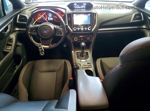 4S3GTAM67J3713410 2018 SUBARU IMPREZA Red Vista del salpicadero
