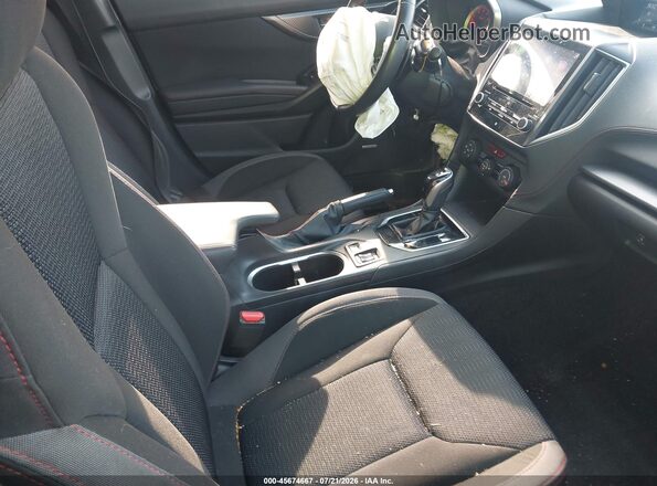 4S3GTAM67K3720939 2019 SUBARU IMPREZA Gray Вид салону спереду