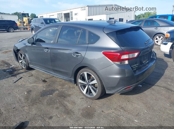 4S3GTAM67K3720939 2019 SUBARU IMPREZA Gray Задня ліва чверть