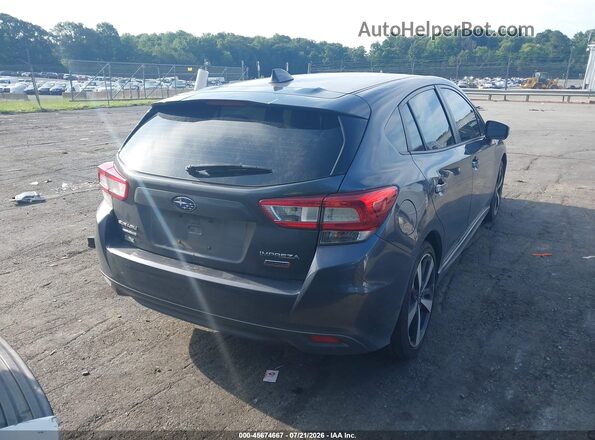 4S3GTAM67K3720939 2019 SUBARU IMPREZA Gray Задня права чверть