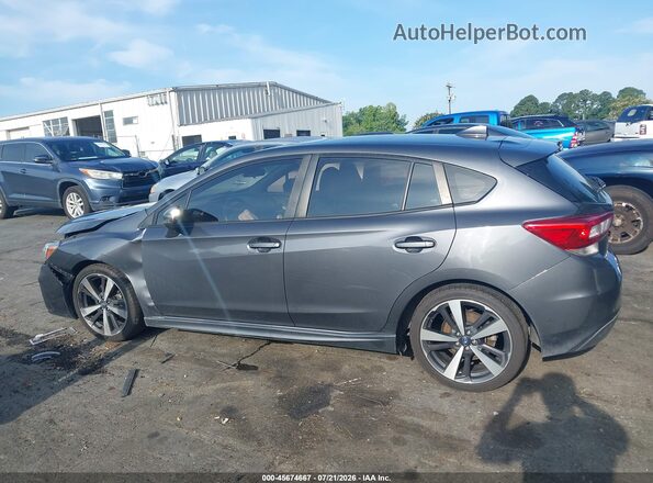 4S3GTAM67K3720939 2019 SUBARU IMPREZA Gray Панорамний вид салону 360°